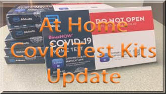 Covid Test Kits Update