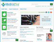 Medline Plus Screenshot