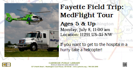 Fayette Field Trip: MedFlight